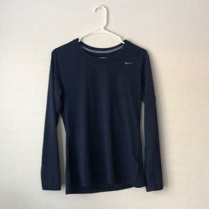 Nike long sleeve dri-fit workout shirt